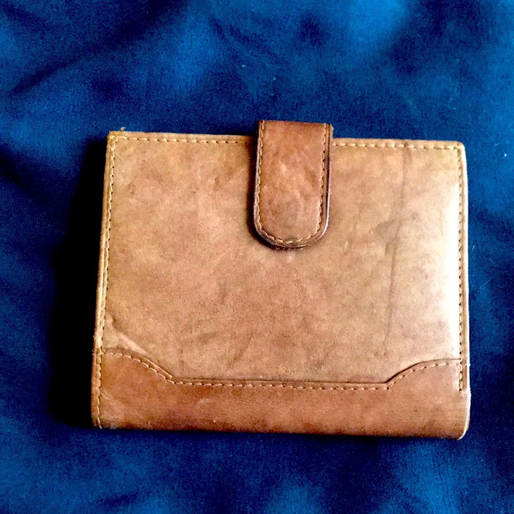 👜 Ladies Vintage Kane-M Leather Wallet Purse 👜